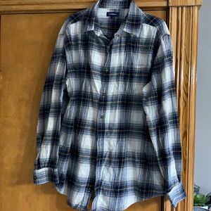 Men’s Large LN cotton button up shirt